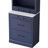 83.7 - Inch Tall Freestanding Kitchen With Faux Marble Top, 5 Drawers, And Adjustable Shelving For Home Decor Blue Pantry 35.4 Countertop, Efficient Organization-999492159