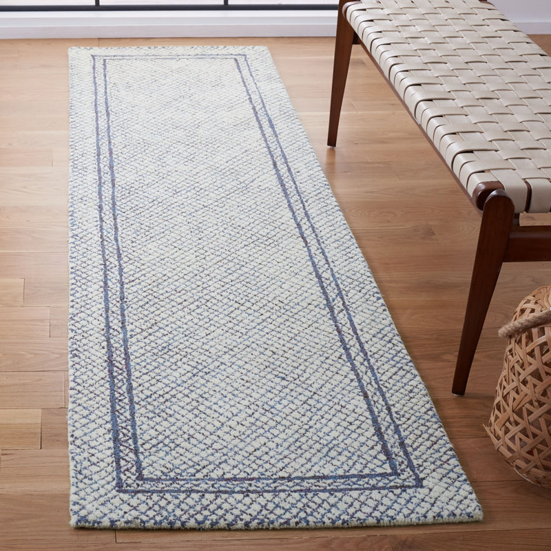 Coomer Hand Tufted Wool Rug, Runner 2'3" x 12'