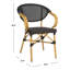 Chaise de patio empilable Yolanda
