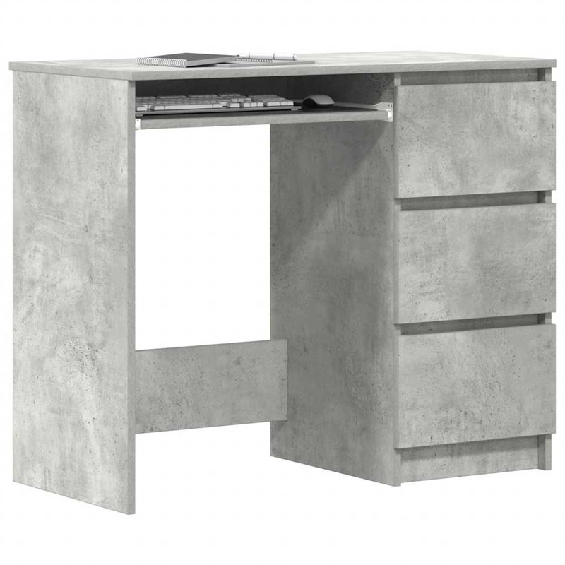 Raeburn Writing Desk, Concrete Grey