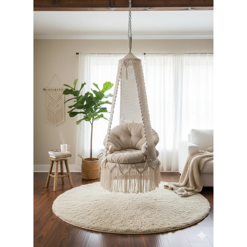 Porch Swing with Canopy
