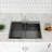 33'' L Undermount Double Bowl Stainless Steel Kitchen Sink