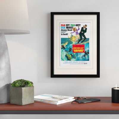 On Her Majesty's Service" Framed Vintage Advertisement Service - Single Picture Frame Print