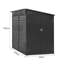 Marjorie 9 ft. W x 4.6 ft. D Galvanised Steel Pent Storage Shed