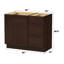 Base de meuble-lavabo simple 39 po seulement-96921377