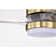 Murdo Sleek Modern 3-Blade Led Lighted Ceiling Fan With Remote