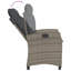 Chaise de patio inclinable avec coussins Vidaxl-164272032-164272034