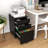 3 Drawer Metal Mobile File Cabinet with Lock for Home Office Fully Assembled-2116616419