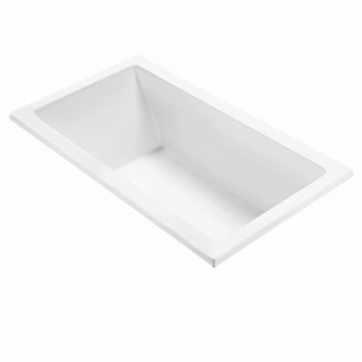 MTI Solutions 19 DoloMatte 54" x 32" Soaking Solid Surface Bathtub