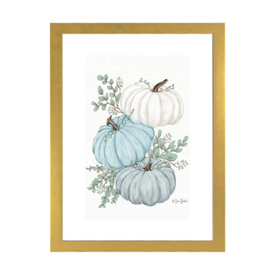 Pumpkin Trio par Sara Baker - reproduction d'art