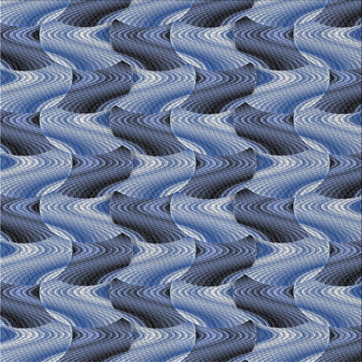 Tapis bleu