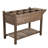Aliaya Solid Wood Elevated Garden Bed Planter Box with Removable Grow Grids-1728662880