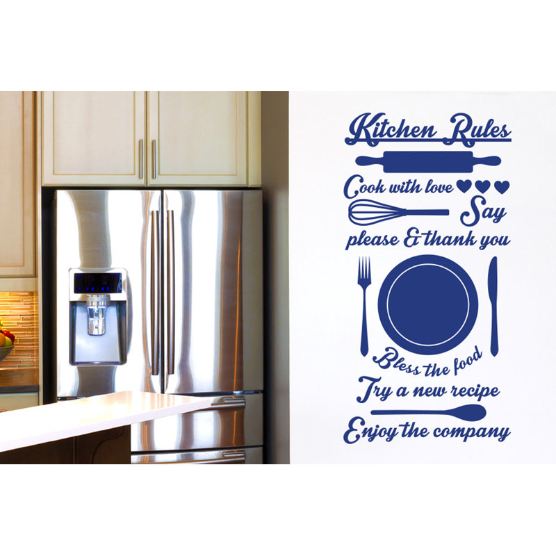 Wall Decal, Dark Blue