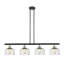 Luminaire suspendu linéaire pour îlot de cuisine 4 lumières Chaplin-29566837-29566840-29566842