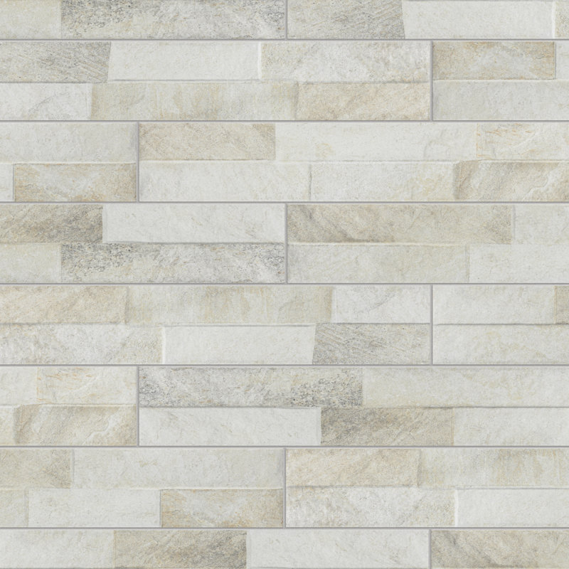 Ordino 3.25" x 17.5" Porcelain Subway Wall Tile, White