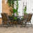 Sridivith Round 4 - Person 33.5'' L Outdoor Restaurant Dining Set,Picnic Table