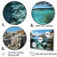 Ensemble de salon d'art mural Wild Coast Beachscape Landscape II-107753547-107753549