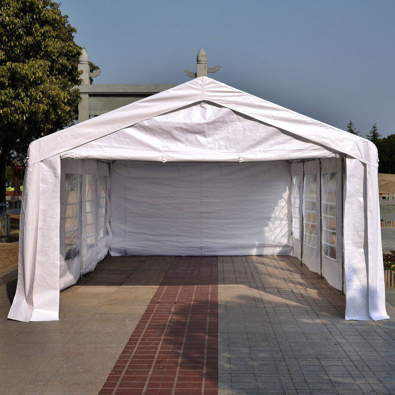 Metal Party Tent, 800 cm L x 400 cm W