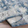 Tapis oriental bleu marine Rishel
