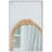 19"x56" Wood Floor Mirror, Full Body Mirror Dressing Make up Mirror