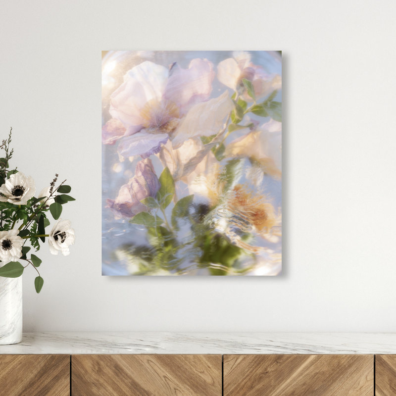 Floral Haze Print by Oliver Gal, 16"H x 20"W, Gallery Wrapped