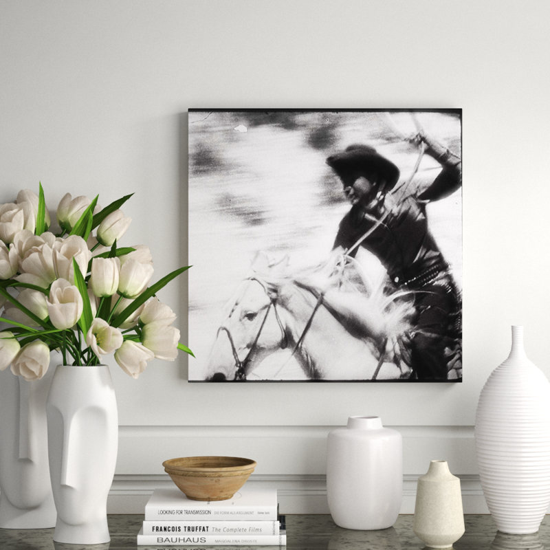 16mm Cowboy III Print by Chris Dunker, Glass Coat, 24" H x 24" W