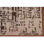 Tapis oriental abstrait 5 x 8