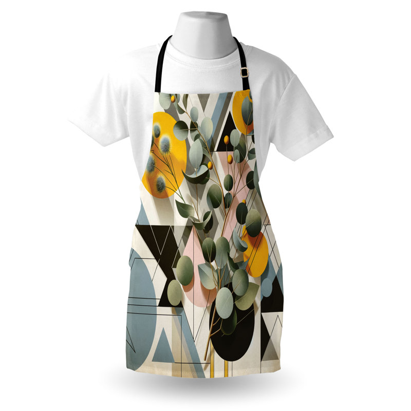 Geometric Bib Apron