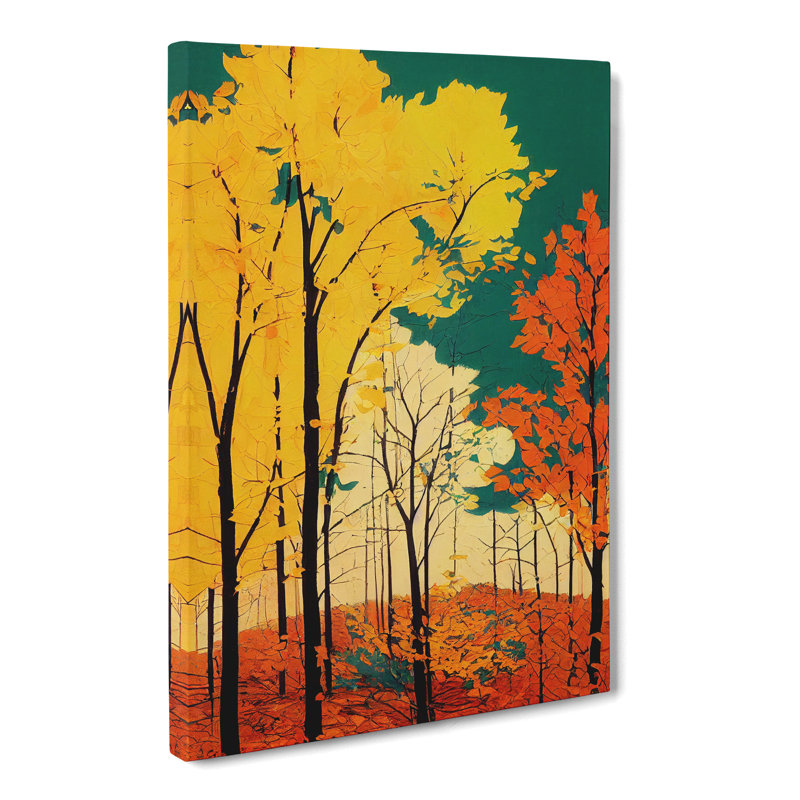 Autumn Forest Vol.2 - Wrapped Canvas, 60cm H x 40cm W x 3cm D