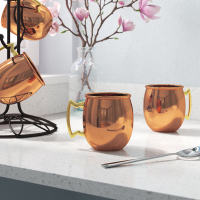 Grande tasse en cuivre mule 18 oz. Averill