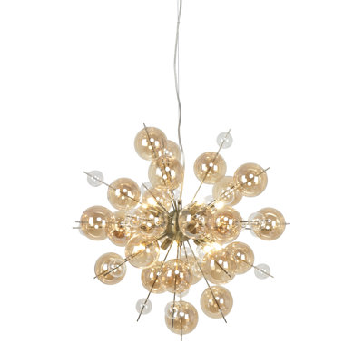 1-Light Sputnik Chandelier