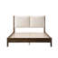 Lit tapissier en bois massif Chad-1773950069