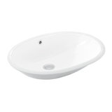 Basic Ceramic 22.4'' L Bathroom Sink