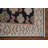 One-of-a-Kind 2'4" x 5'10" Runner Wool Area Rug in Blue and Navy