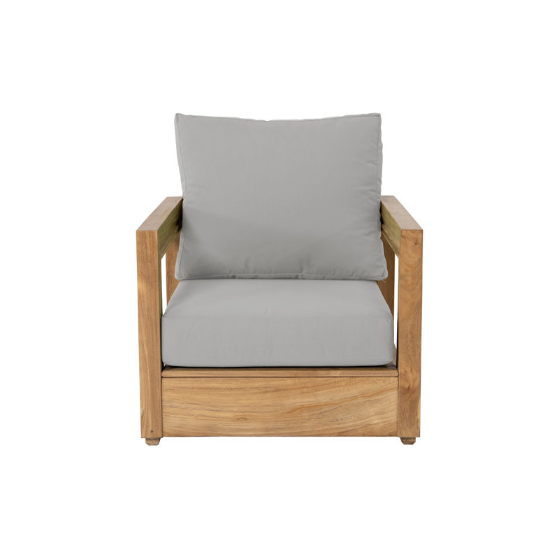 Chatsworth 7 Piece Love Seat Group With 36" Chat Table, Granite Sunbrella®