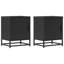 40cm W Metal Bedside Table-378864235