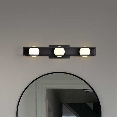Elys - 24 Inch 3 Light LED Vanity with Frosted Glass