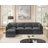 5-Piece L-Shaped Upholstered Sectional, Modular Sofa-57051987