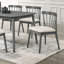 Ensemble de 2 chaises de salle à manger de style campagnard, facile à assembler-1706969984