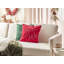 Nechemiah Red Square Cushion