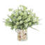 Eucalyptus With Pom Poms In Shell Vase