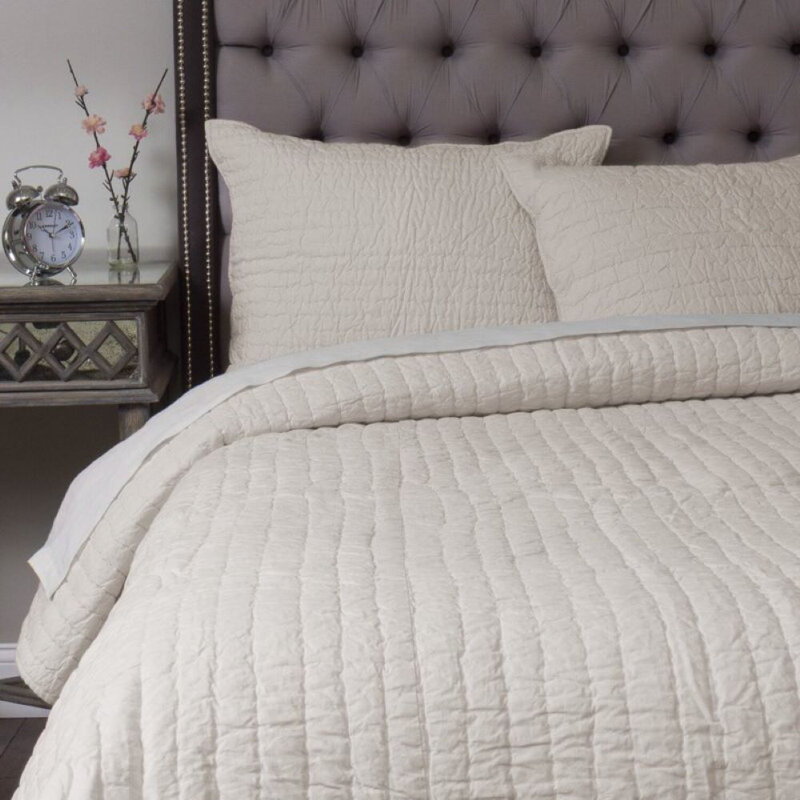 Courtepointe en coton Brighton, Courtepointe simple