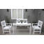 Wigburg Rectangular 7- Piece 4- Person 120cm L Table Set