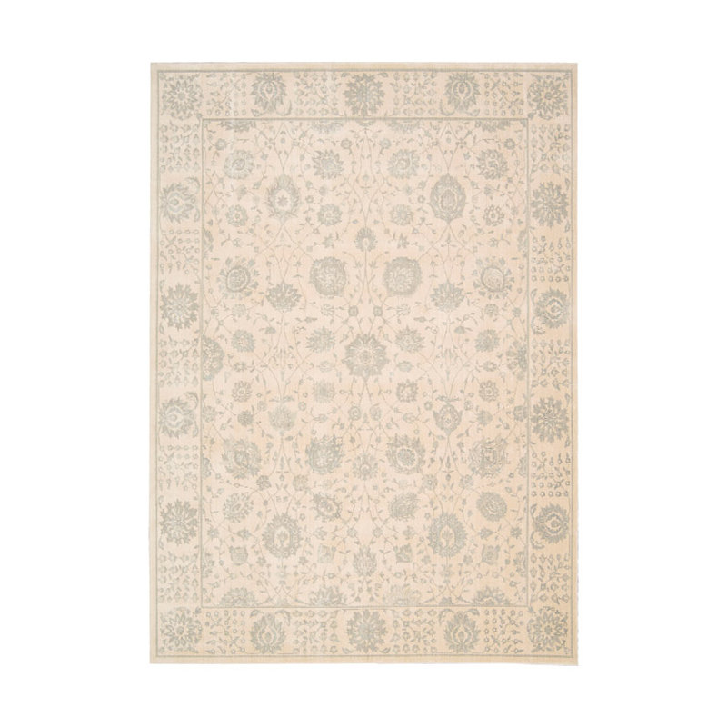 Bourgault Viscose Oriental Indoor Rug, Rectangle 3'5" x 5'5"