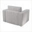 Canapés | Canapé modulaire simple 44,9 po avec rangement pour chambre à coucher et amp; Salon | Gris clair | Standard-130104068