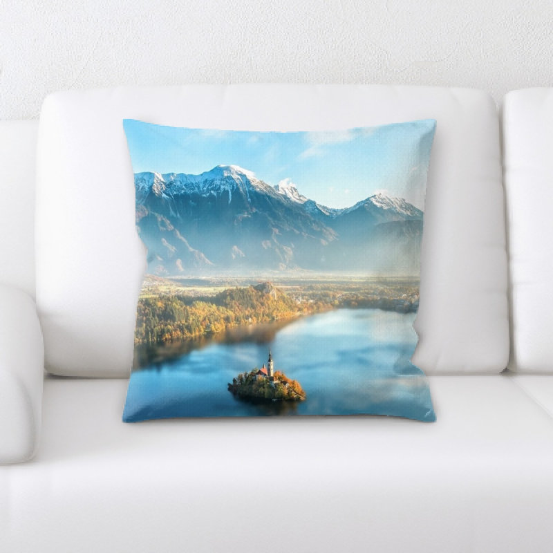 Microsuede Throw Pillow
