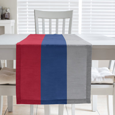 Detroit Basketball Table Runner