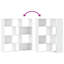 Azamat 140cm H x 85cm W Bookcase-4978894