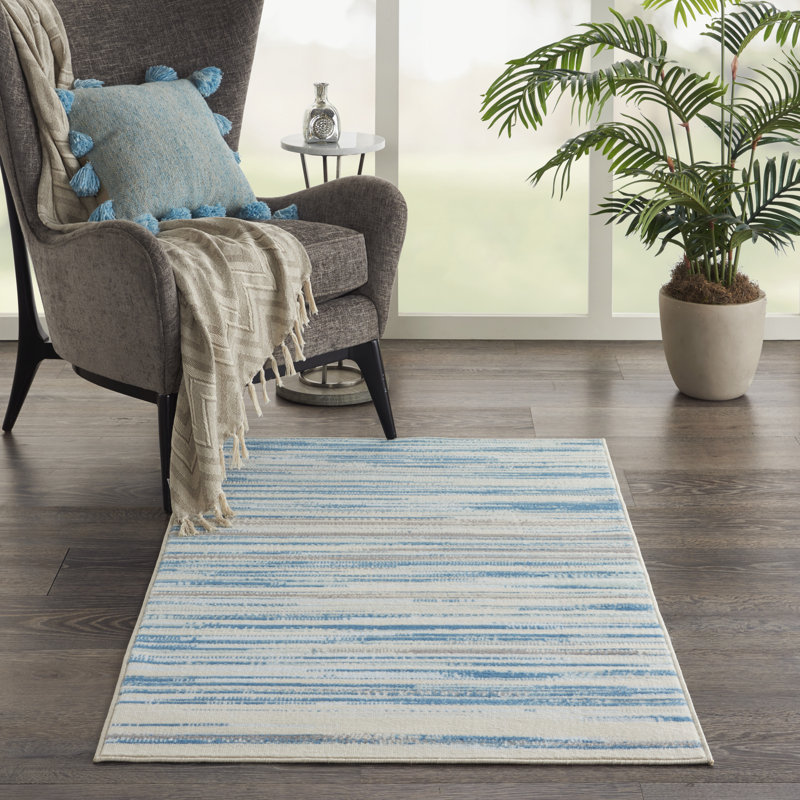 Tapis bleu Sheron, Rectangle 3 pi x 5 pi