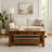 Brockton Solid Wood Coffee Table in Medium Oak
